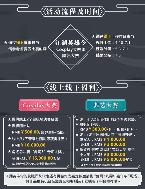 ChinaJoy携手剑网3再次召集“江湖英雄令”-C3动漫网