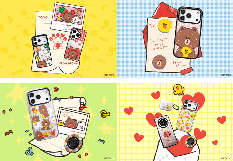 CASETiFY 携手 LINE FRIENDS 推出全新系列，献礼布朗熊15周年-C3动漫网