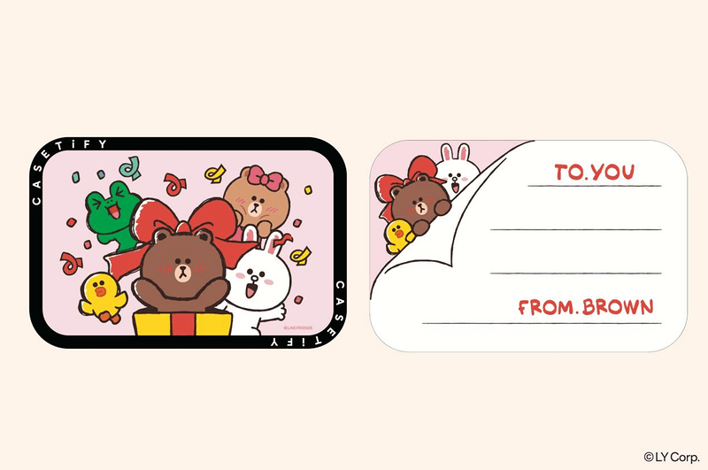 CASETiFY 携手 LINE FRIENDS 推出全新系列，献礼布朗熊15周年-C3动漫网