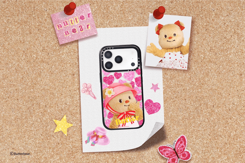沉浸式体验黄油小熊的一天!CASETiFY 再次携手黄油小熊推出联名系列-C3动漫网